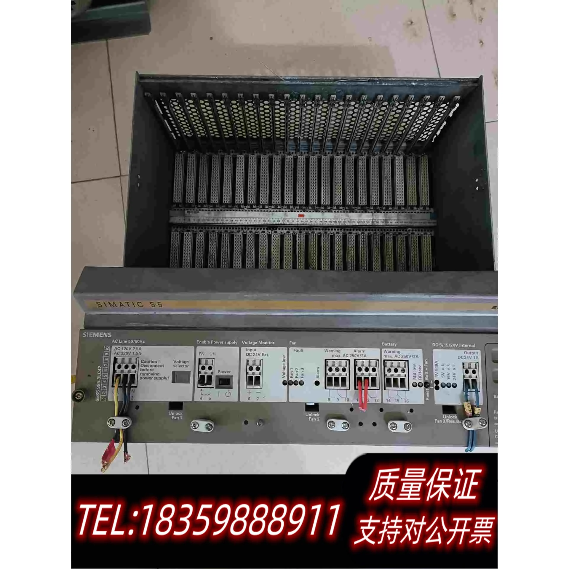 全新库存6ES5955-3LC42电源，可通电运行，不需询价