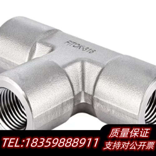 SS-PT-NS12飞托克内螺纹三通接头316 锈钢, 飞议价