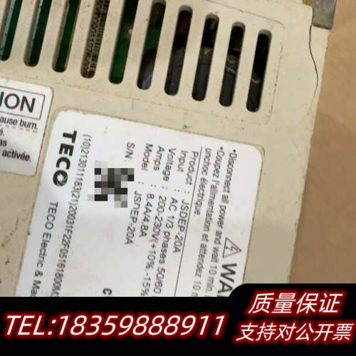 东伺服驱动器JSDEP-20A，明显使用痕迹。设议价