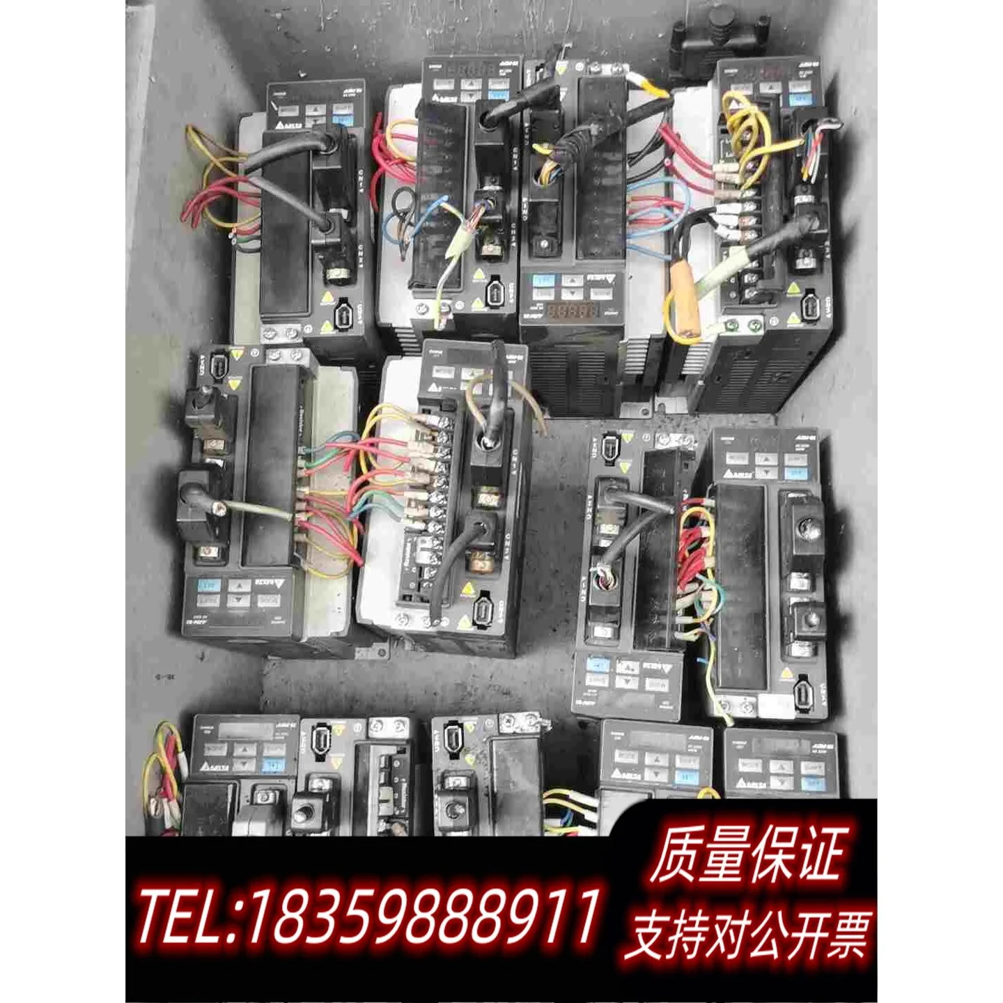 全新库存台达伺服电机750W，1KW，1.5KWASD-B2-072需询价
