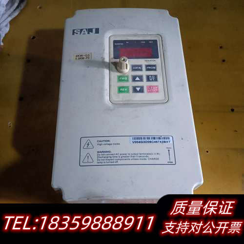 三晶变频器 4KW V004G3/V5R5P3  价