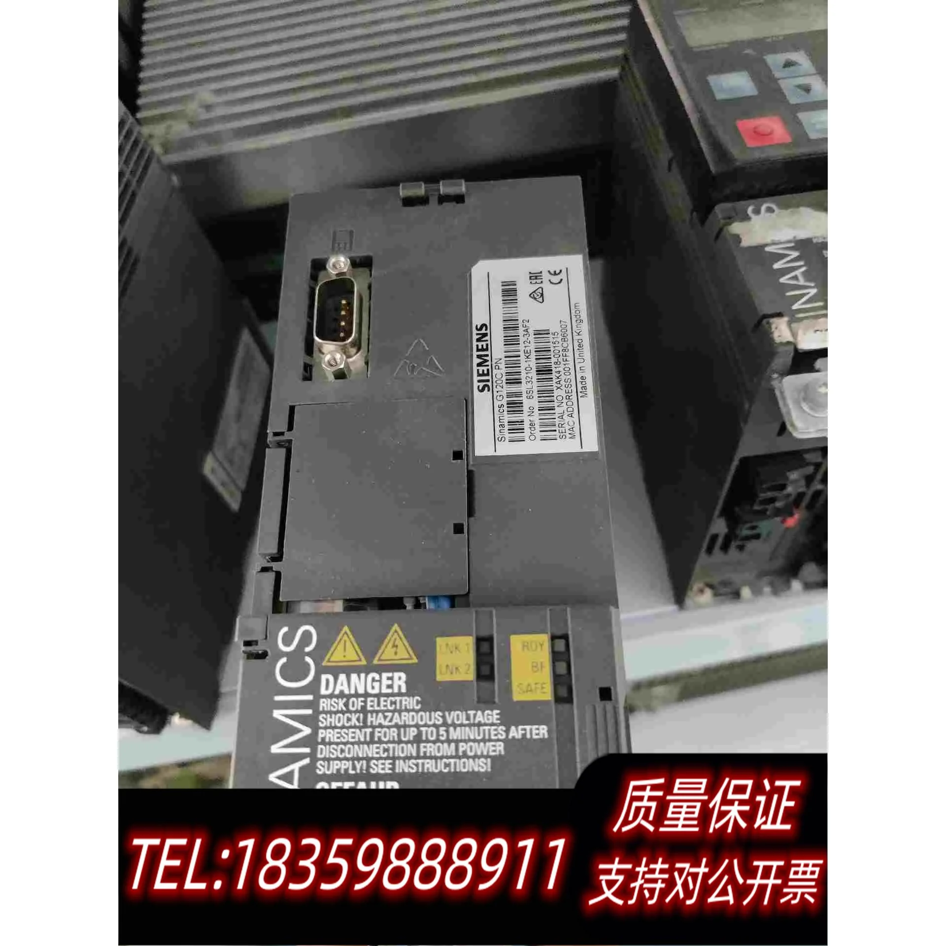 全新库存6SL3210-1KE12-3AF2G120C变频器需询价