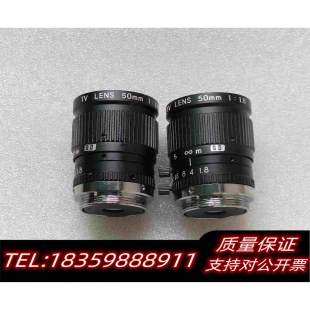 全新库存TVLENS50mm1 1.8CCD工业镜头共2个需询价