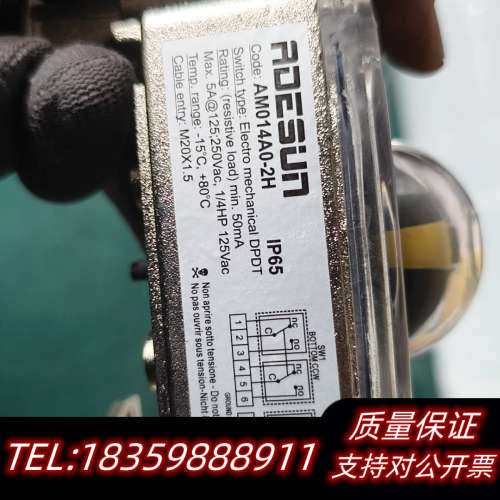 意大利SOLDO阀门限位开关，型号AM014A0-2H，IP议价