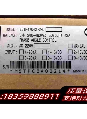 全新库存WATT桦特电力调整器M5TP4V042-24J需询价