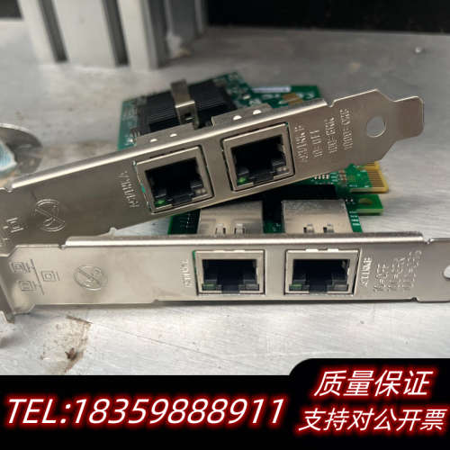 Pcle x1 1g,intel 82575-t2双千兆口网议价
