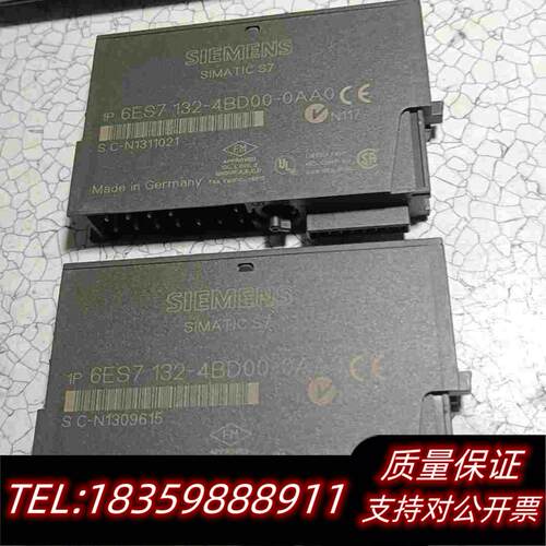 原装正品西门子模拟输出模块4DODC24V/0.5A ,6ES713需询价