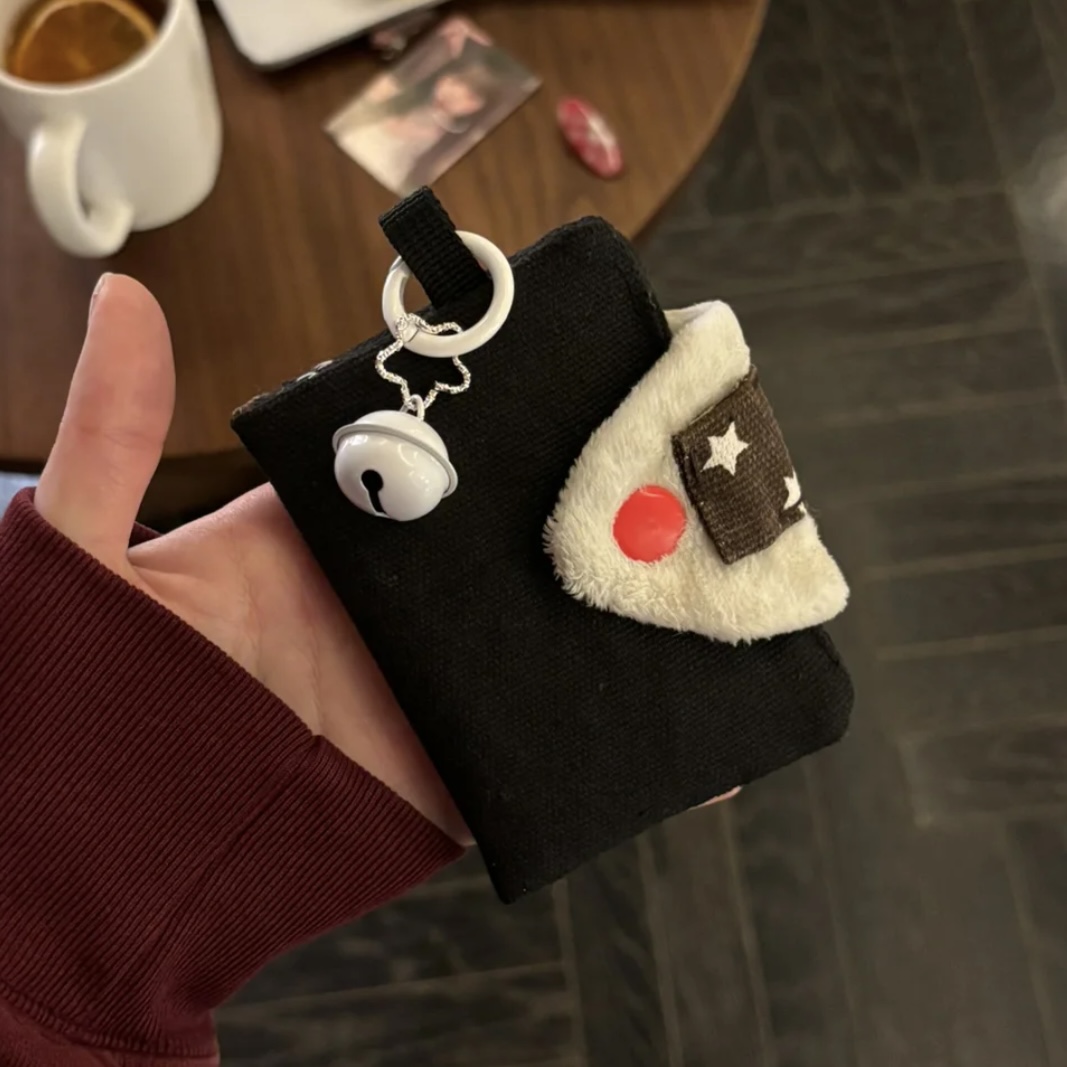 可爱饭团迷你零钱包多功能卡包