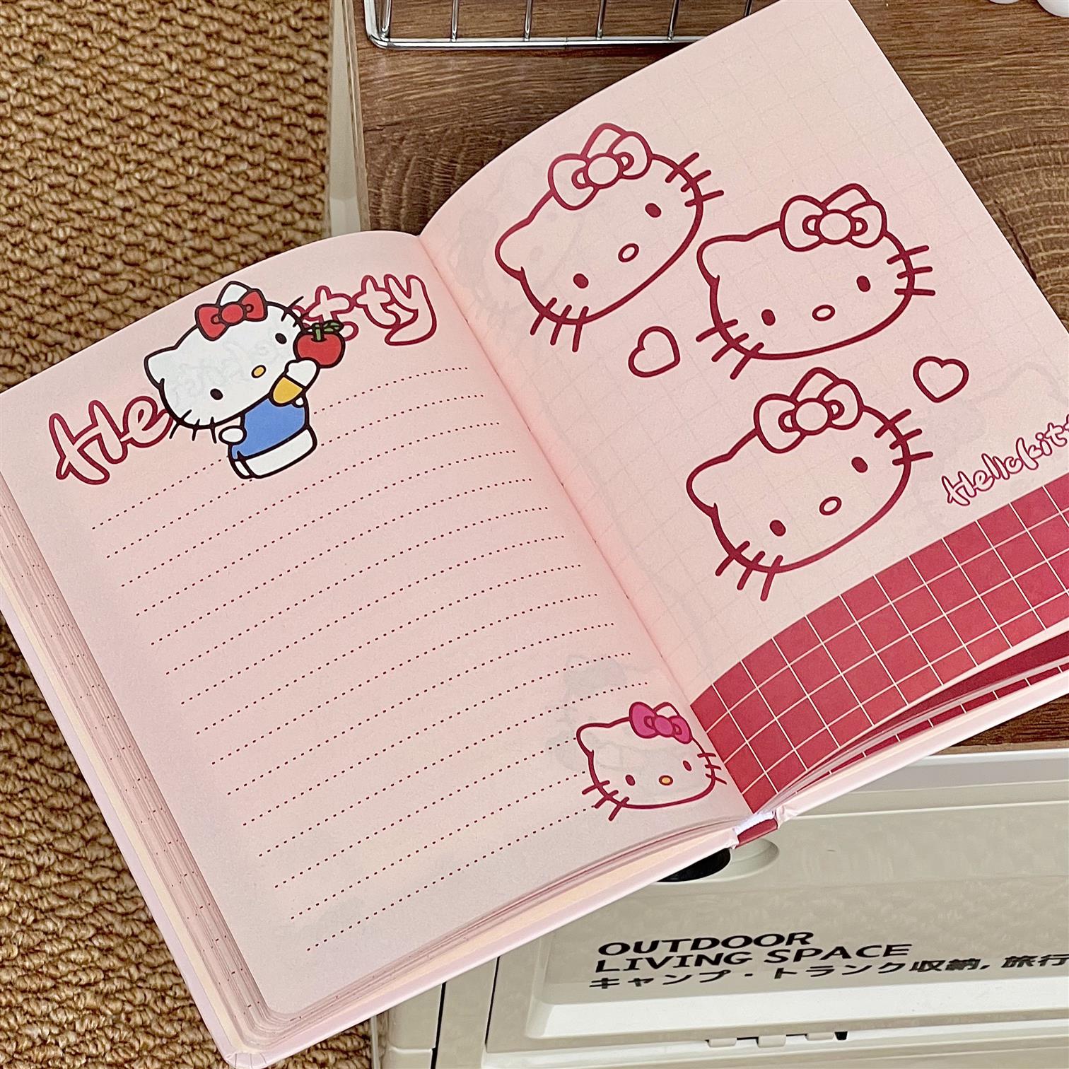 可爱卡通Hellokitty高颜值笔记本