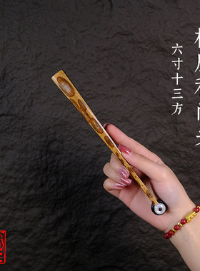 皖南扇庄6寸梅鹿和尚头小扇子