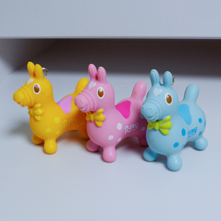 RODY跳跳马小马公仔摆件人偶模型散货玩具儿童可爱卡通洛迪挂件