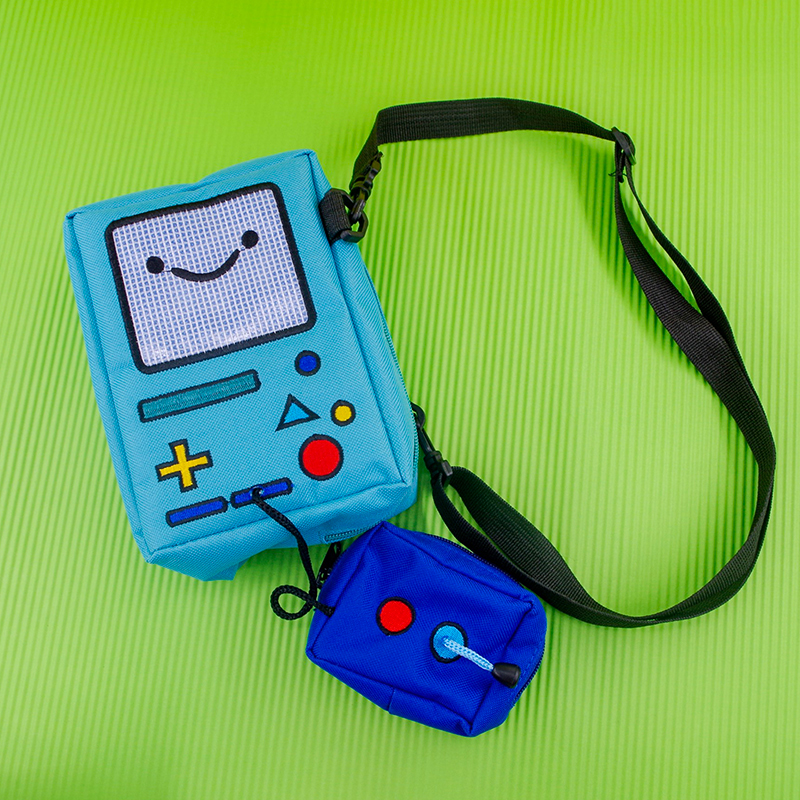 BMO机器人游戏机背包单肩包单肩书包斜挎卡通动漫周边