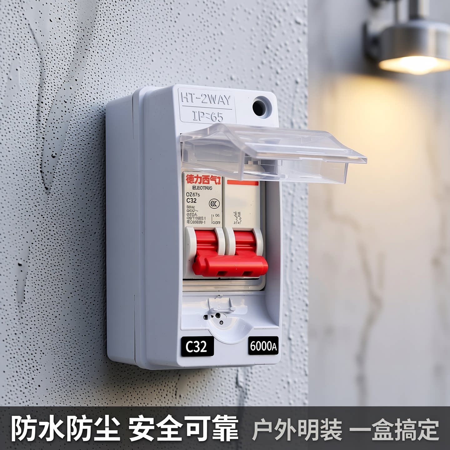 户外防水空开盒配电箱图片