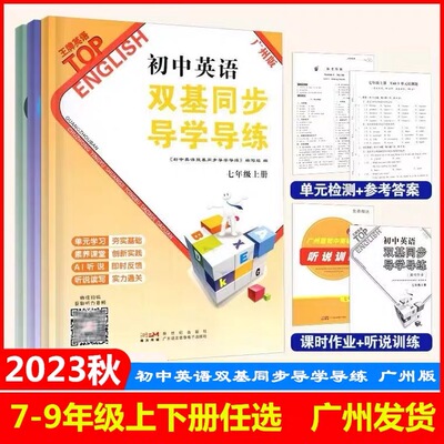 2025初中英语双基同步导学导练