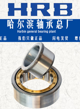 HRB 哈尔滨轴承N RN NU NJ NF NUP RNU 2209 2210EM 圆柱滚子轴承