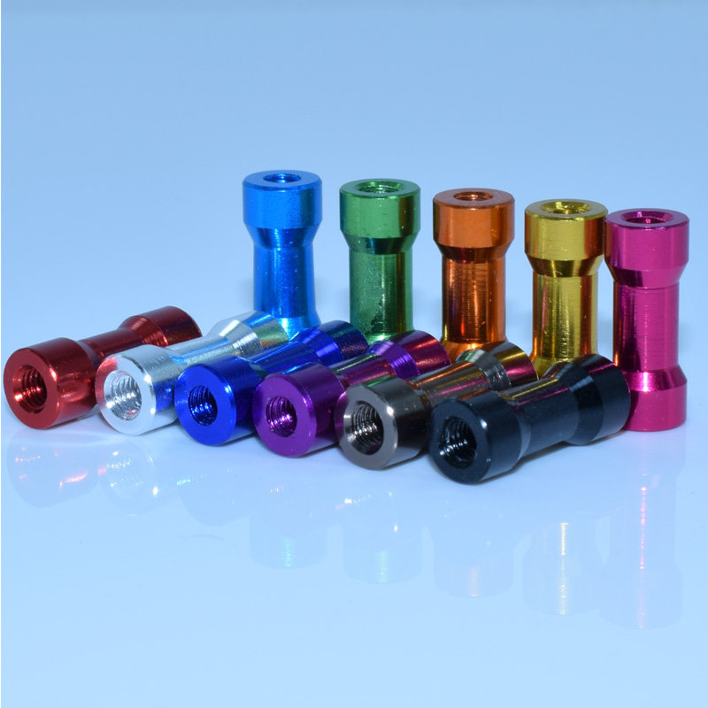 双头圆顶柱拉杆内牙联接柱模型