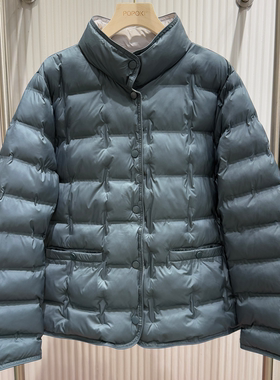POPOKI6786男女款立领羽棉外套秋冬保暖女士棉服情侣款韩版衣服