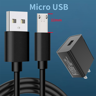 v8国产老人机安卓智能数据线12mm加长头手机充电线通用超加长口