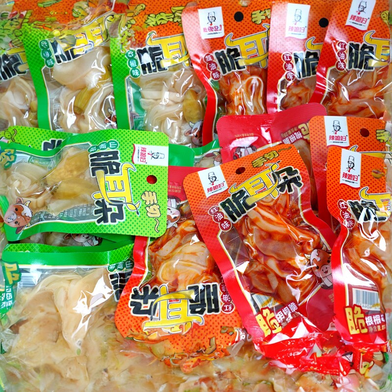 牛肉脆耳朵牛肉脆耳朵香辣味牛肉干休闲零食小吃办公室解馋小零食
