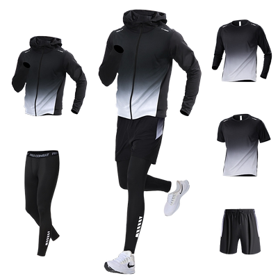 运动套装男士跑步健身速干训练服