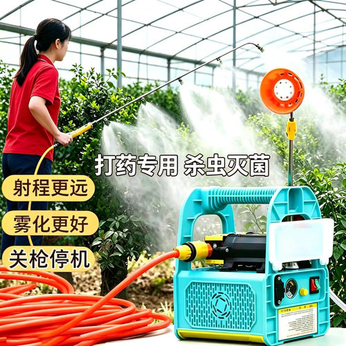 农用电动高压双泵果树打药机