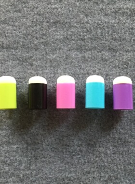 手指套复古印章手帐印泥海绵指套花边镂空模板涂鸦尺儿童手工工具