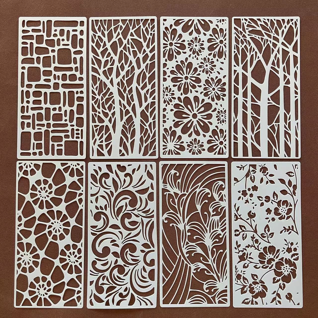 绘画填色几何镂空手抄报工具