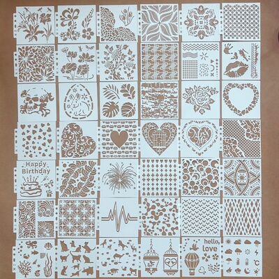 布艺墙壁画装饰裱花蛋糕喷花模