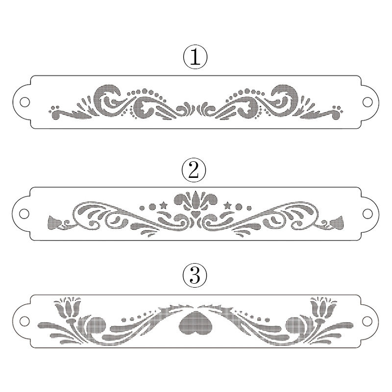 喷花模点心手工艺镂空画