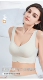 A229简约一片式 贝维丽 恋人蝶 无痕宽肩固定杯内衣镂空美背文胸