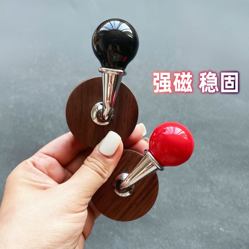 磁吸强力日系简约门后免打孔