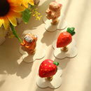 创意卡手工手作可爱小拉手把手衣柜门后拉手衣柜免打孔免钉拉手