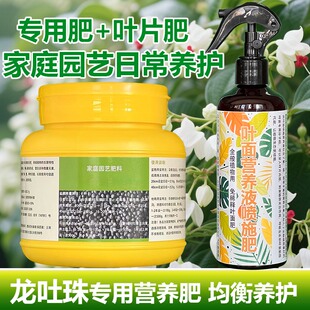 龙吐珠专用肥料养殖肥营养液叶子发黄掉叶掉光耷拉芽干尖叶面肥料