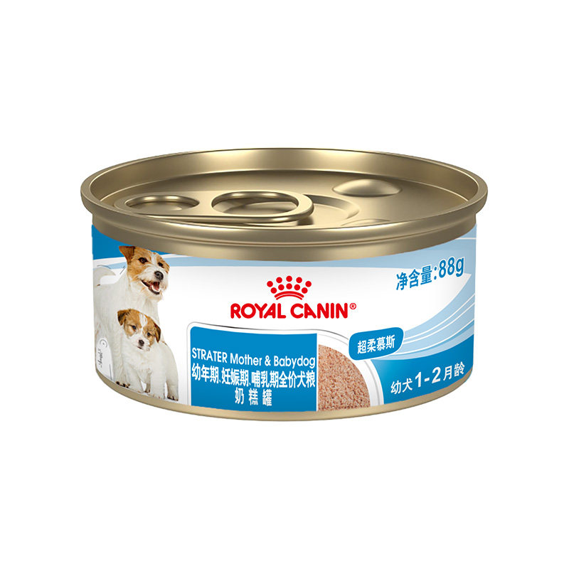 新品上市皇家离乳期幼犬奶糕罐头图片