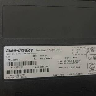 议价1756IB16AB输入模块功能完好