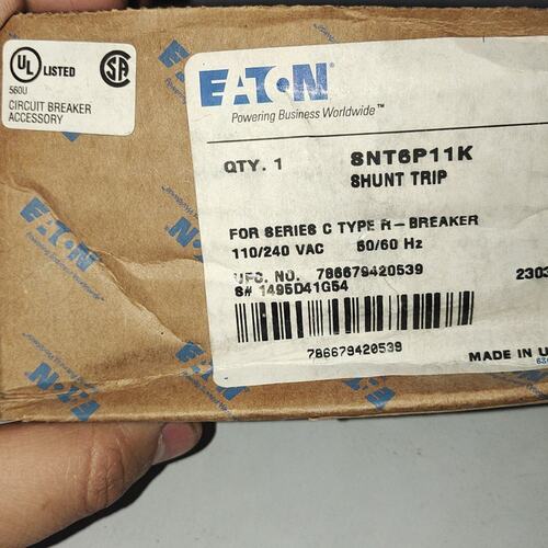 议价EATON断路器配件SNT6P11KSNT6P11SNT6P12