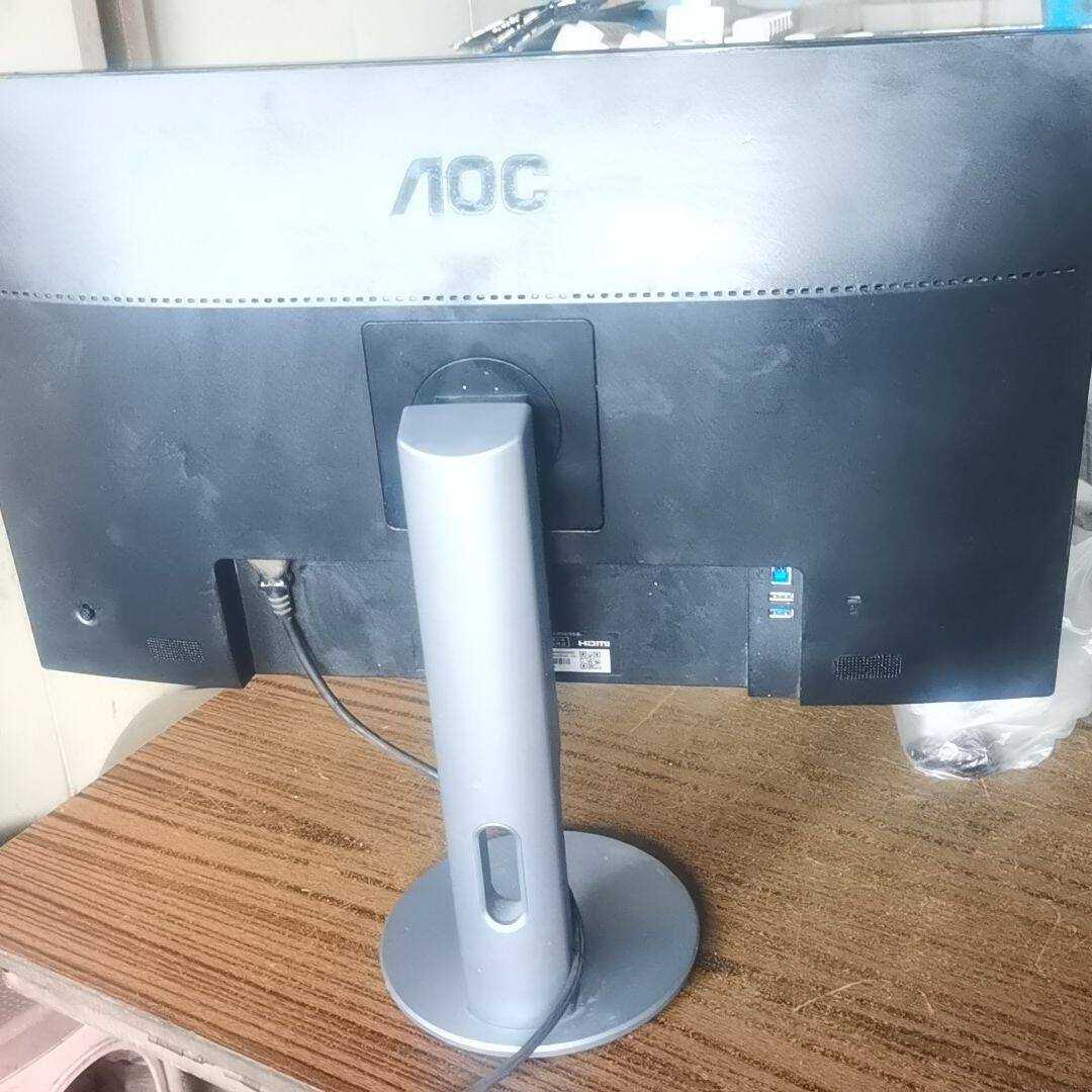 议价aoc27寸4k显示器u2790pqu高低横竖可调IPS面板图片