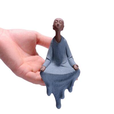 陶瓷可爱风小和尚佛像工艺礼品