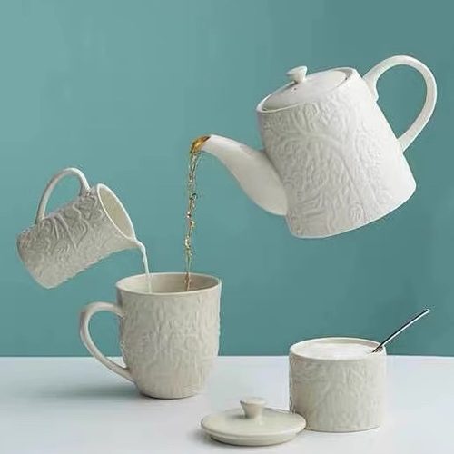 英国Masoncash森林系列陶瓷烘焙料理碗茶壶盘子咖啡糖储物罐量杯