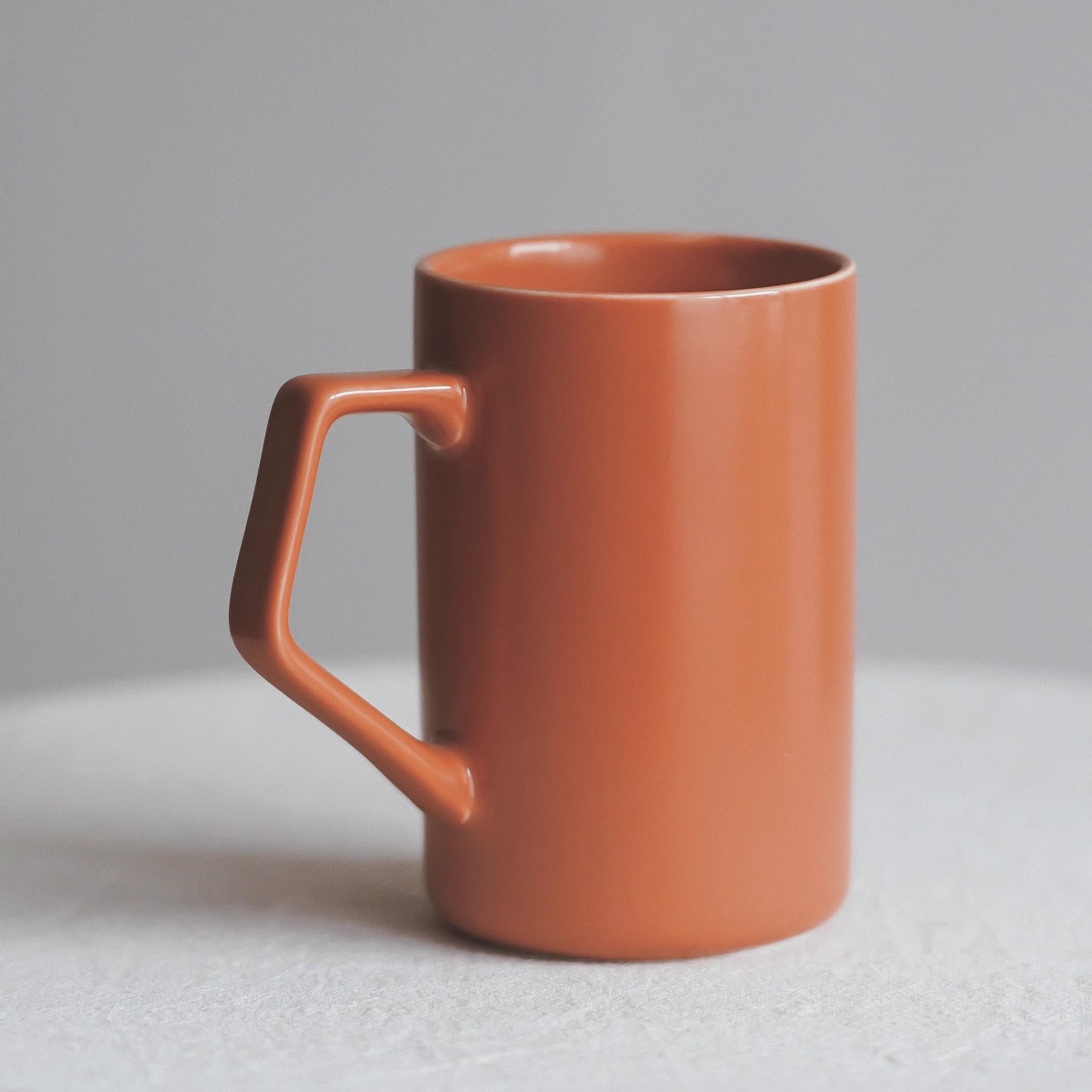 景德镇纯色创意陶瓷马克杯清新极简国风情侣对杯办公室早餐水杯子