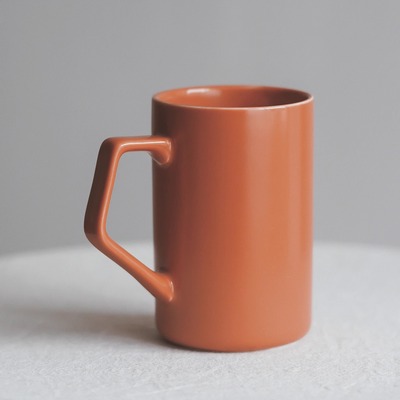 景德镇纯色创意陶瓷马克杯清新极简国风情侣对杯办公室早餐水杯子