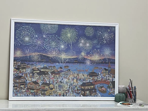 拼图框实木铝合金简约现代