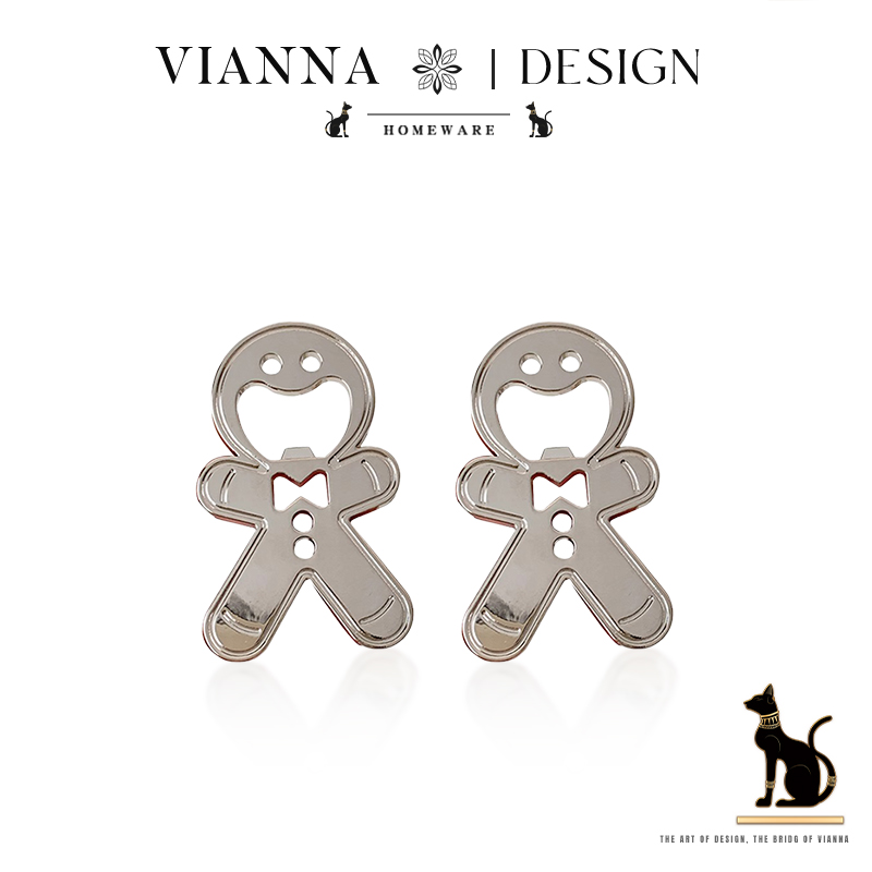 VIANNA创意不锈钢啤酒开瓶器家用