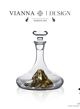 VIANNA丨梦舟·Sher轻奢水晶玻璃醒酒器套装家用分酒器红酒杯酒壶