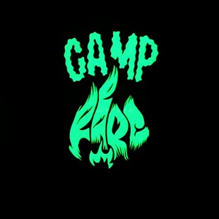 FIRE LOGO 夜光限量版 正品 LASER 现货 CAMP CUT 臂章