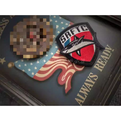 正品现货 SU shark Morale Patch 鲨鱼图案 限量版臂章