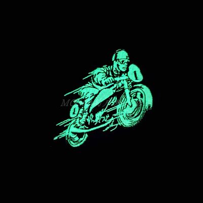 现货 PDW Cafe Racer Morale Patch 夜光版 摩托骑士章