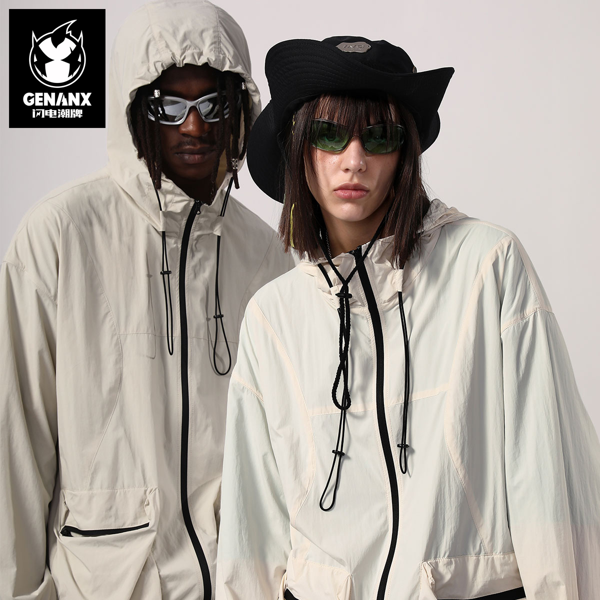 GENANX闪电潮牌夏季新款防晒衣