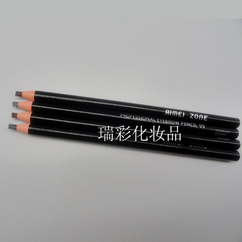 ZFC拉线型眉笔 眼线笔扁鸭嘴状 易上色防晕染爱美地带染眉膏眼妆