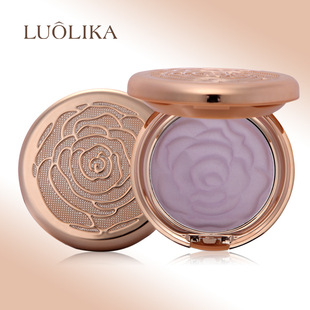 罗莉卡玫瑰白奇迹烤粉饼 提亮定妆粉修颜粉底遮瑕膏干粉腮红正品